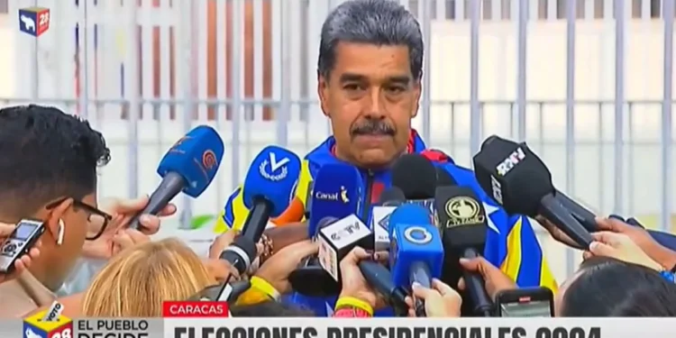 Nicolás Maduro: El CNE es el único responsable de dar resultados electorales