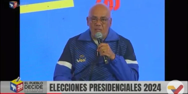 Rodríguez: Hoy habla el pueblo de Venezuela y lo que diga el CNE lo mostrará en el boletín de resultado