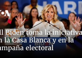 Jill Biden toma la iniciativa en la Casa Blanca y en la campaña electoral