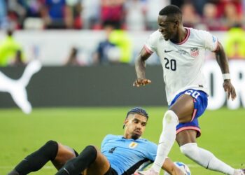 La selección de EEUU quedó eliminada de la Copa América.