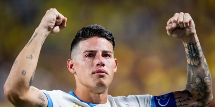 James Rodríguez resurge con Colombia en la Copa América
