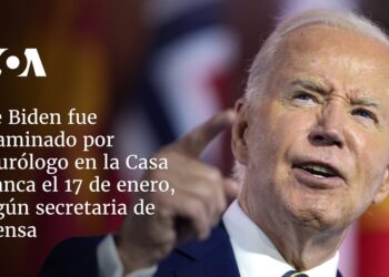Joe Biden fue examinado por un neurólogo en la Casa Blanca el 17 de enero, según secretaria de Prensa