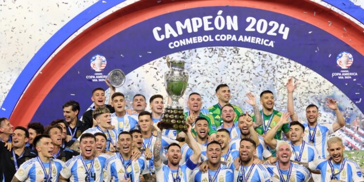La selección argentina se consagró campeona de la Copa América EEUU 2024.