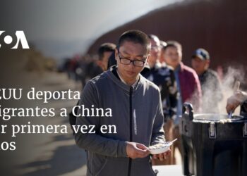EEUU deporta migrantes a China por primera vez en años
