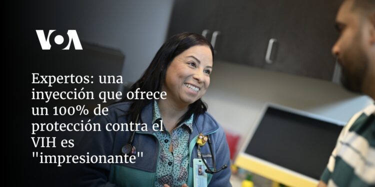 una inyección que ofrece un 100% de protección contra el VIH es «impresionante»