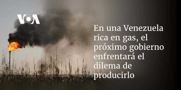 En una Venezuela rica en gas, el próximo gobierno enfrentará el dilema de producirlo