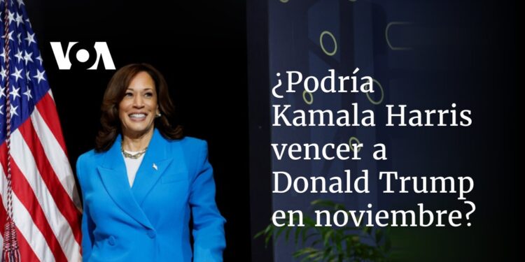 ¿Podría Kamala Harris vencer a Donald Trump en noviembre?