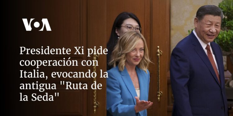 Presidente Xi pide cooperación con Italia, evocando la antigua «Ruta de la Seda»