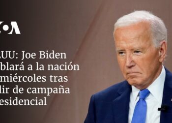 Joe Biden hablará a la nación el miércoles por primera vez tras salir de campaña presidencial