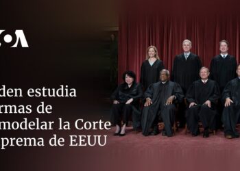 Biden estudia formas de remodelar la Corte Suprema de EEUU