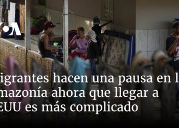 Migrantes hacen una pausa en la Amazonía ahora que llegar a EEUU es más complicado