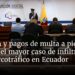 Prisión y pagos de multa a pieza clave del mayor caso de infiltración del narcotráfico en Ecuador
