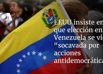 EEUU insiste en que elección en Venezuela se vio “socavada por acciones antidemocráticas”