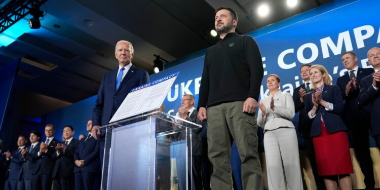 Cumbre de la OTAN concluye con garantías de seguridad para Ucrania