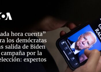 “Cada hora cuenta” para los demócratas tras salida de Biden de campaña por la reelección: expertos