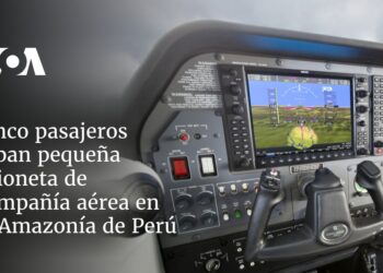 Cinco pasajeros roban pequeña avioneta de compañía aérea en la Amazonía de Perú