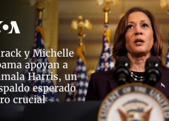 Barack y Michelle Obama apoyan a Kamala Harris, un respaldo esperado pero crucial