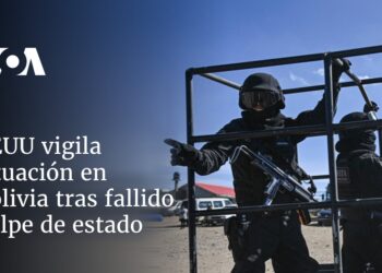 EEUU vigila situación en Bolivia tras fallido golpe de estado