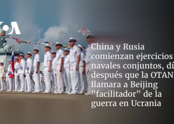 China y Rusia comienzan ejercicios navales conjuntos, días después que la OTAN llamara a Beijing «facilitador» de la guerra en Ucrania