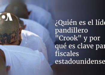 ¿Quién es el líder pandillero salvadoreño «Crook» y por qué es clave para fiscales estadounidenses?