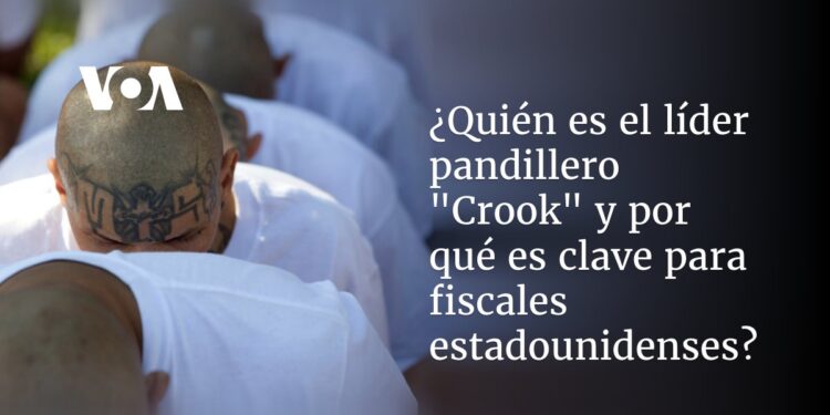 ¿Quién es el líder pandillero salvadoreño «Crook» y por qué es clave para fiscales estadounidenses?