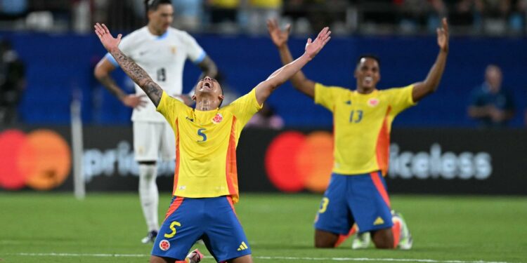 Colombia vence a Uruguay y disputará con Argentina la final de la Copa América