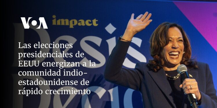 Elecciones presidenciales de EEUU energizan a una comunidad indio-estadounidense de rápido crecimiento