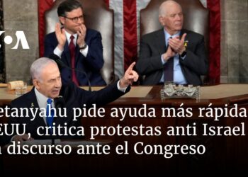 Netanyahu pide ayuda más rápida a EEUU, critica protestas antiisraelíes en discurso ante el Congreso