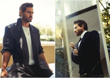 Edgar Ramírez posó para la portada de la reconocida revista L’Beauté Homme