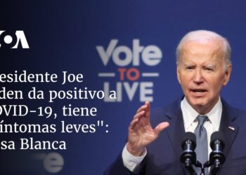 Presidente Joe Biden da positivo a COVID-19, tiene «síntomas leves»: Casa Blanca