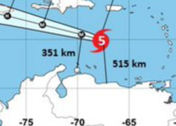 Huracán Beryl sube a categoría 5: estos son los estados que están en alerta
