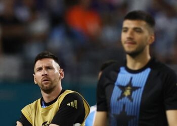 Messi vuelve a los entrenamientos antes de los cuartos de final de la Copa América