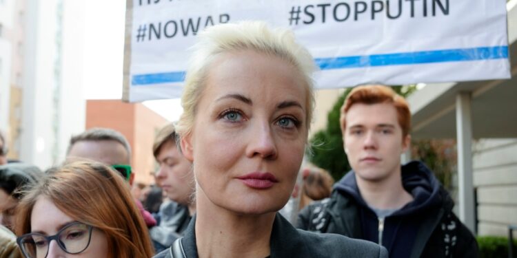 Rusia ordena la detención de la viuda del líder opositor Alexei Navalny