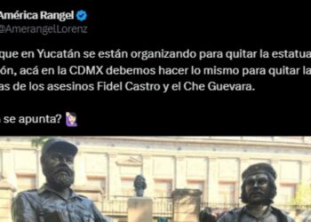 Diputada mexicana pide quitar estatuas de Fidel Castro y el Che Guevara