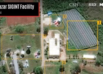 revelan imágenes de bases de espionaje chinas en la isla