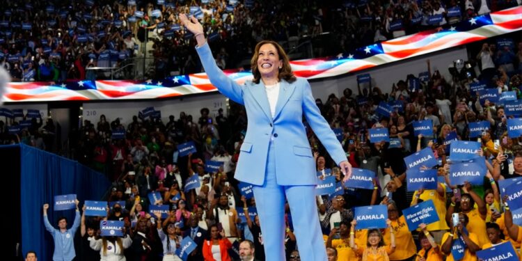 La Convención Nacional Demócrata oficializaba la nominación presidencial de Kamala Harris