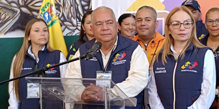 Presidente de CNE denuncia campaña mediática de medios internacionales para sabotear las elecciones presidenciales