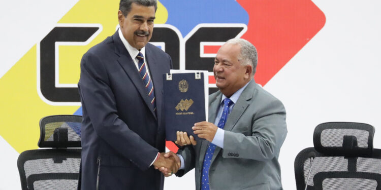 El CNE proclama a Nicolás Maduro presidente de Venezuela