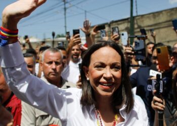 María Corina Machado califica de histórica participación en las presidenciales