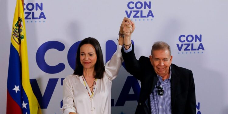 Con el 70% de las actas y 6.274.182 de votos, Edmundo González Urrutia es el presidente de Venezuela