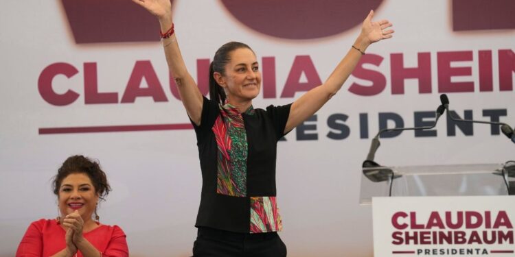 Claudia Sheinbaum nombra a una mujer como segunda al mando en su gobierno