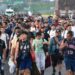 Caravana de unos 2.000 migrantes parte a EEUU desde sur de México