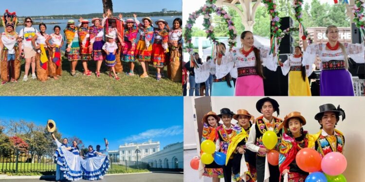 Latinoamericanos encuentran en el folclore un recurso para preservar sus raíces en EEUU