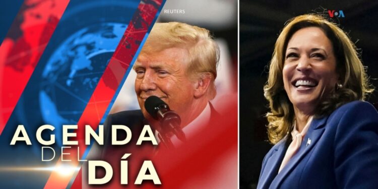 Según sondeos, Kamala Harris aventaja a Donald Trump en tres estados claves de Estados Unidos