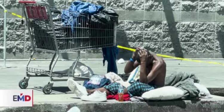 Skid Row, un barrio de Los Ángeles con mayoría de indigentes latinos