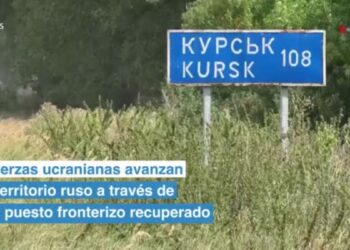 Fuerzas ucranianas avanzan a territorio ruso a través de un puesto fronterizo recuperado