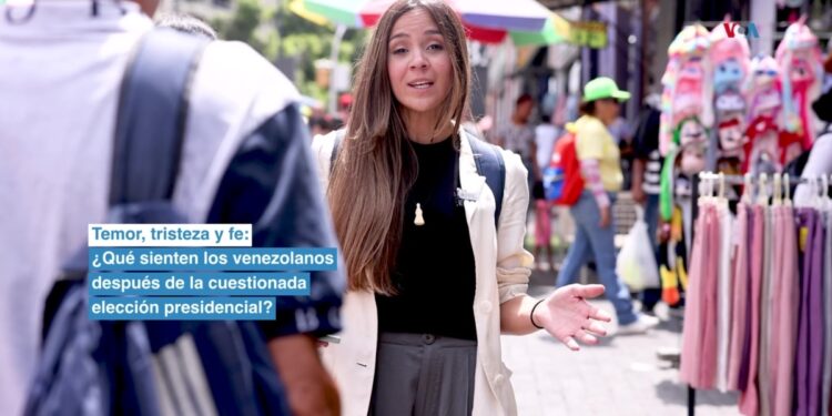 Miedo, tristeza y fe ¿Qué sienten los venezolanos después de la cuestionada elección presidencial