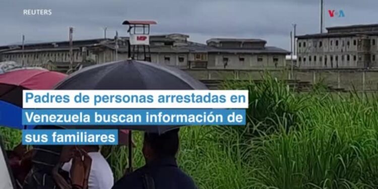 madre de joven detenido en protestas en Venezuela