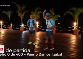 Guatemalteco atraviesa corriendo su país