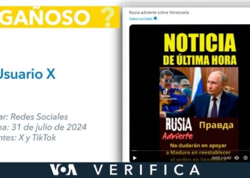 Putin no advirtió que considerará como “terrorismo” cualquier intento de intervención en Venezuela